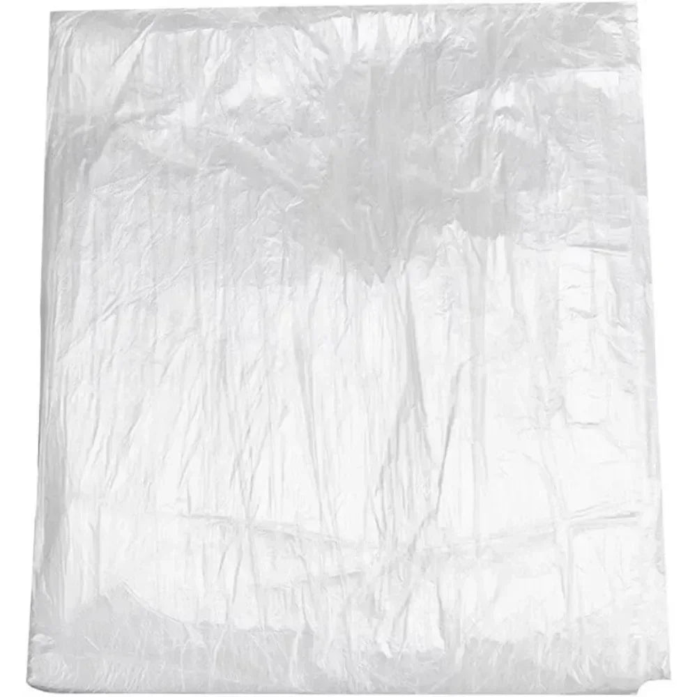 100pcs Disposable Plastic Bed Sheets Cover Bedspread SPA Massage Treatment Table Sheets Transparent Beauty Bed Waterproof Film