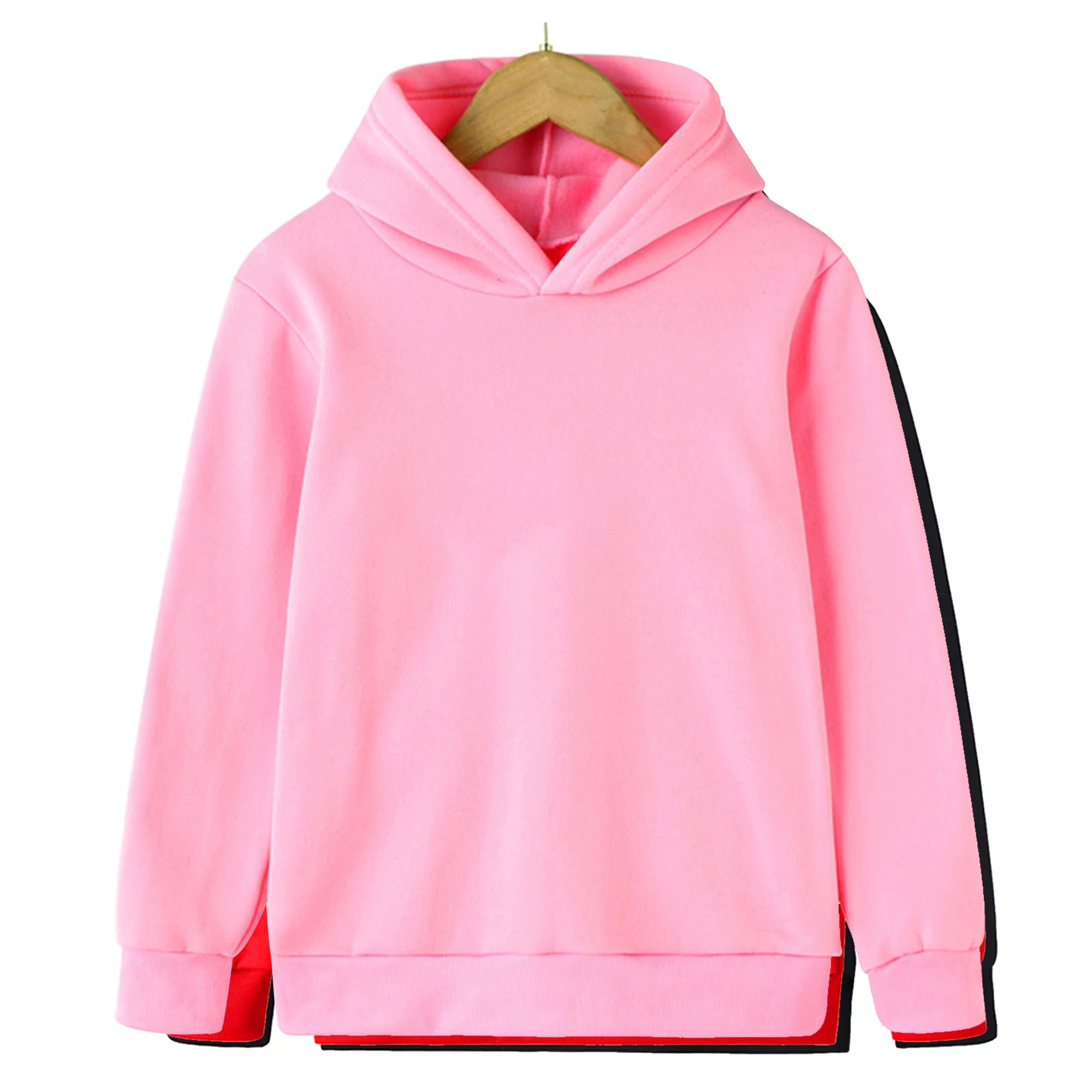 Fashion Kids Boy Hoodies Hoodies 2025 Spring Autumn Girls Casual Hoodies Sweatshirt Kids Solid Color Hoodies Sweatshirt New