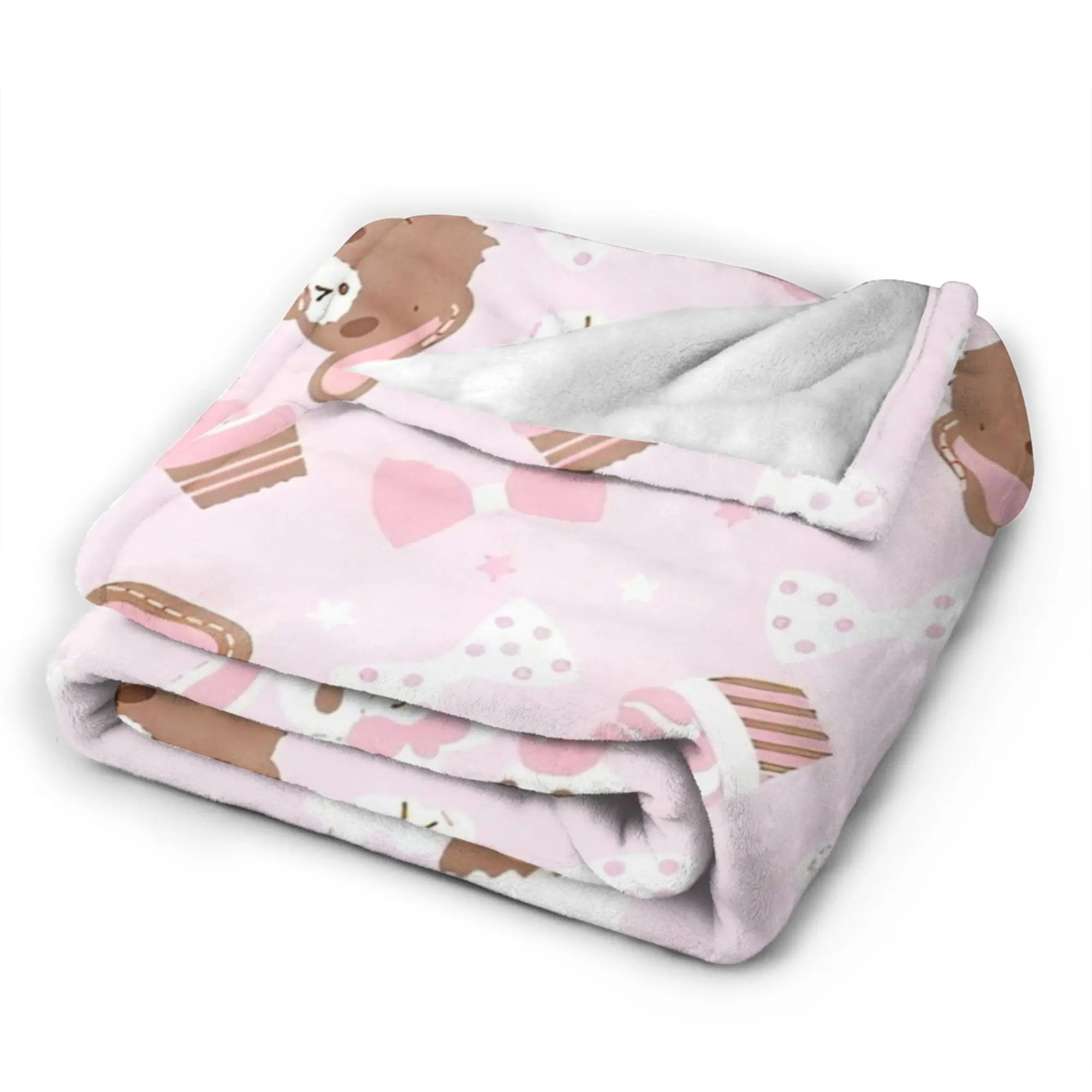 Cartoon Sugarbunnies Blanket  Fleece Awesome Soft Throw Blankets for Bedspread  Winter