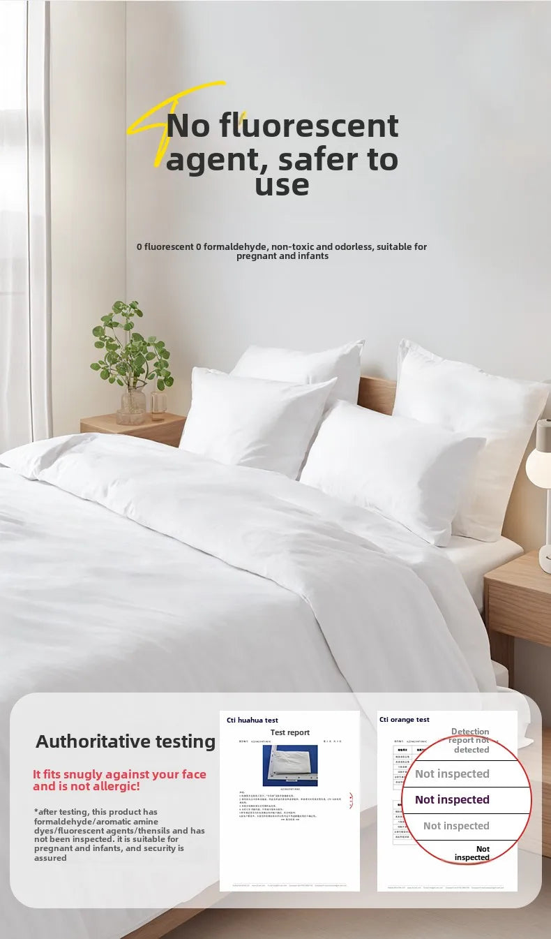 Double Thickened Enlarged Disposable Bed Sheet Set with Pillow Covers 4-Piece Hygienic Bedding for Travel Hospitals and Home Use