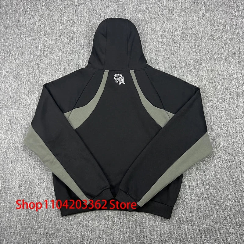 Fashion Brand Mertra Hoodie Sweatpants Men Women High Street Hip-hop Embroidered Logo Autumn Winter Fleece Pullover Set