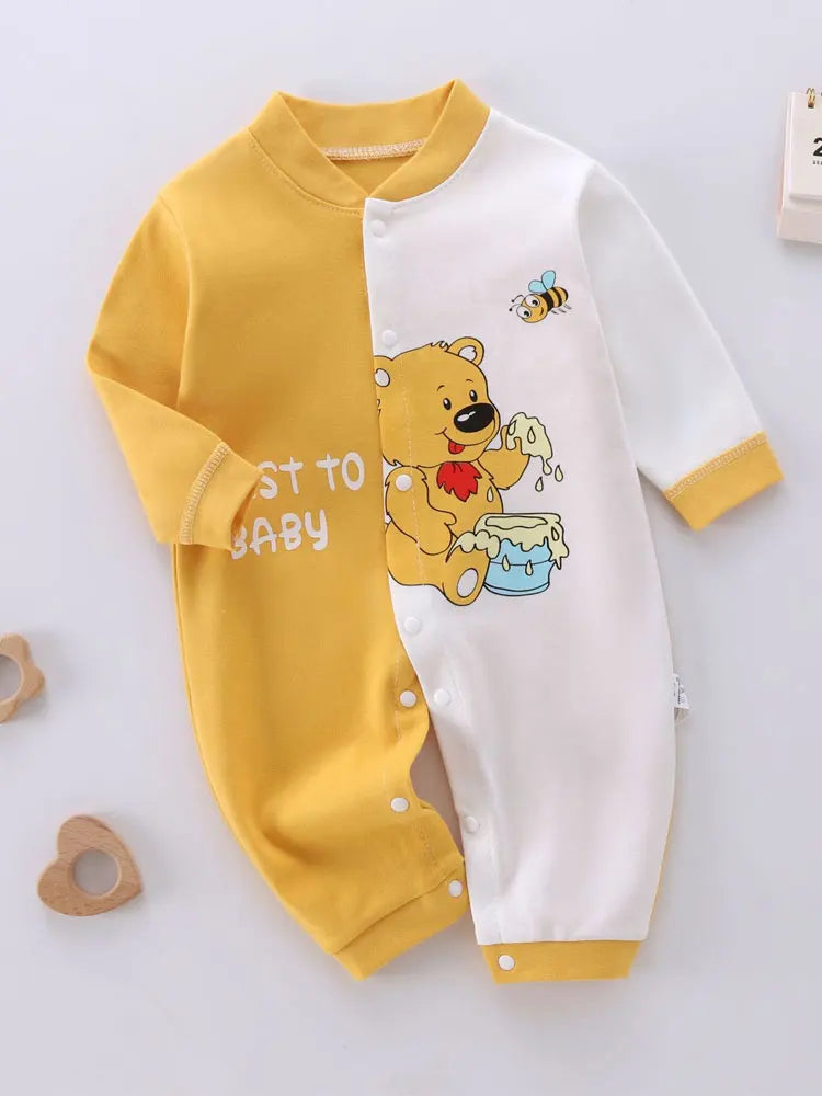 Baby  Garment Jumpsuit Bodysuit Clothes Children Koala Newborn Softness Breathable Comfort Spring Clothings Cotoon One-Piece