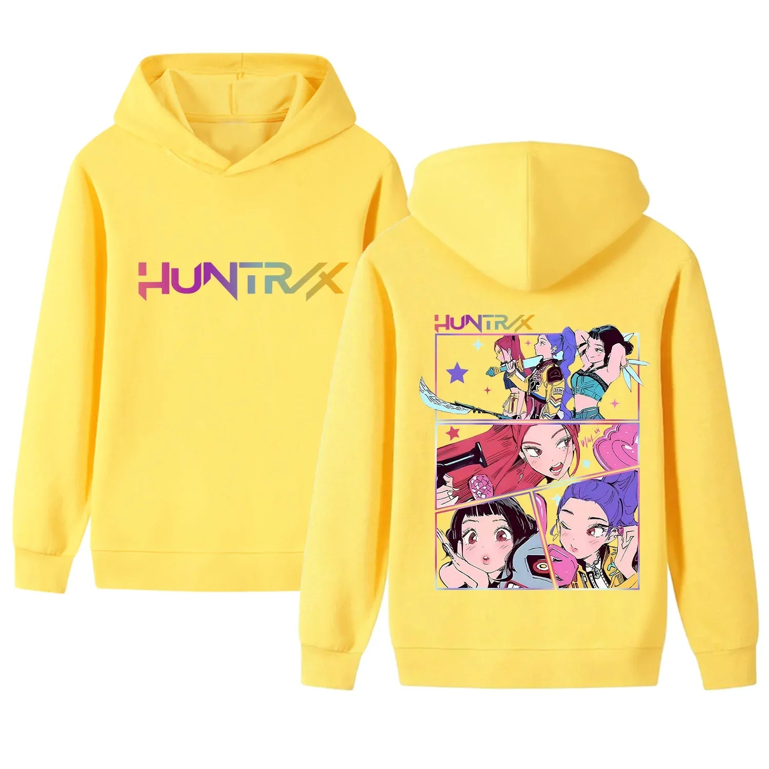 KPOP Fashionable Children's Hoodies for Autumn, Comfortable Hoodies for Boys and Girls with Hoodies and Pullovers