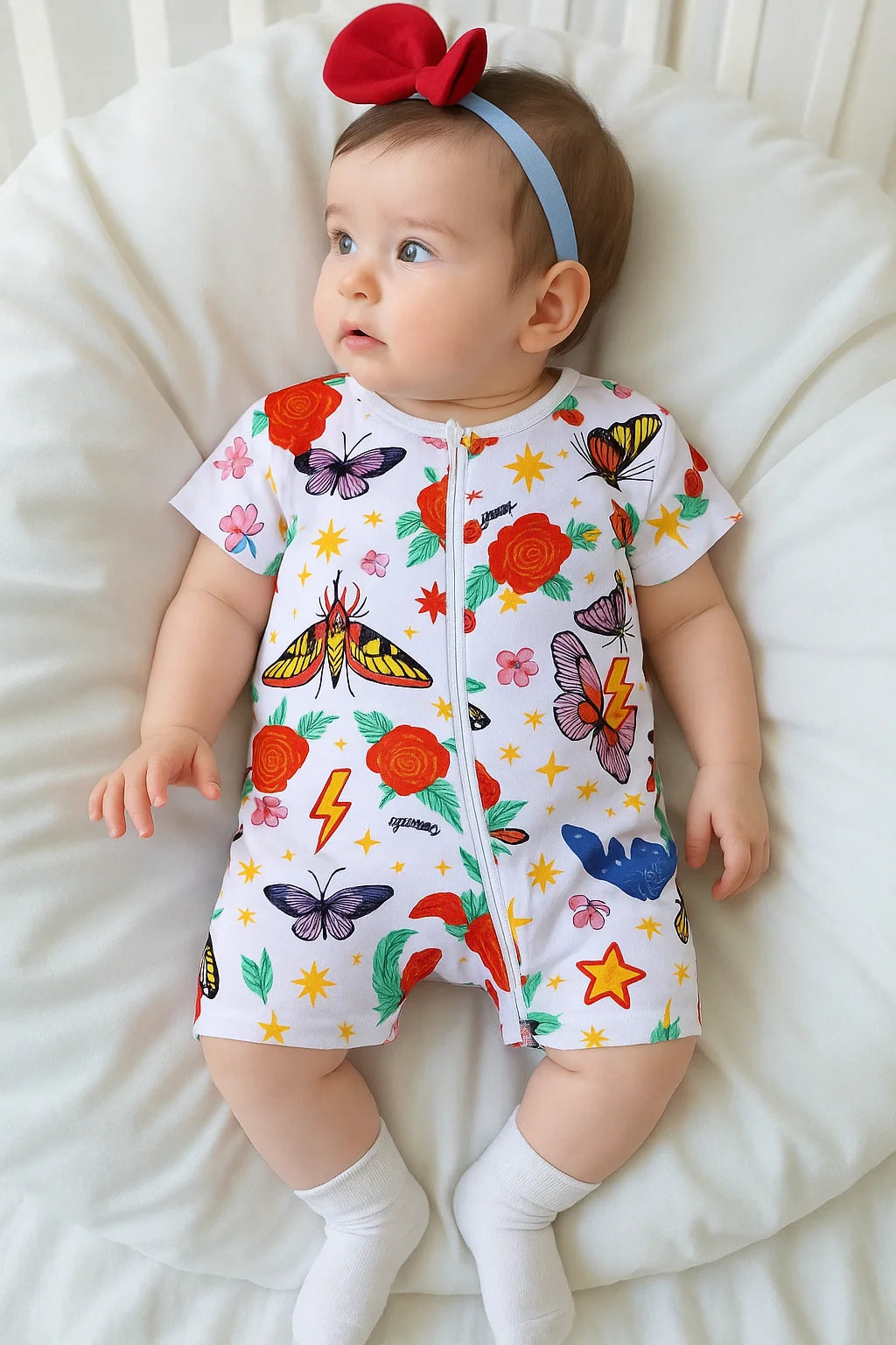 Summer Comfortabale 2025 Tollder Baby Girl Boy Romper Clothing Short Sleeve Infant Jumpsuit Bodysuit For Newborn Pajamas Onesies