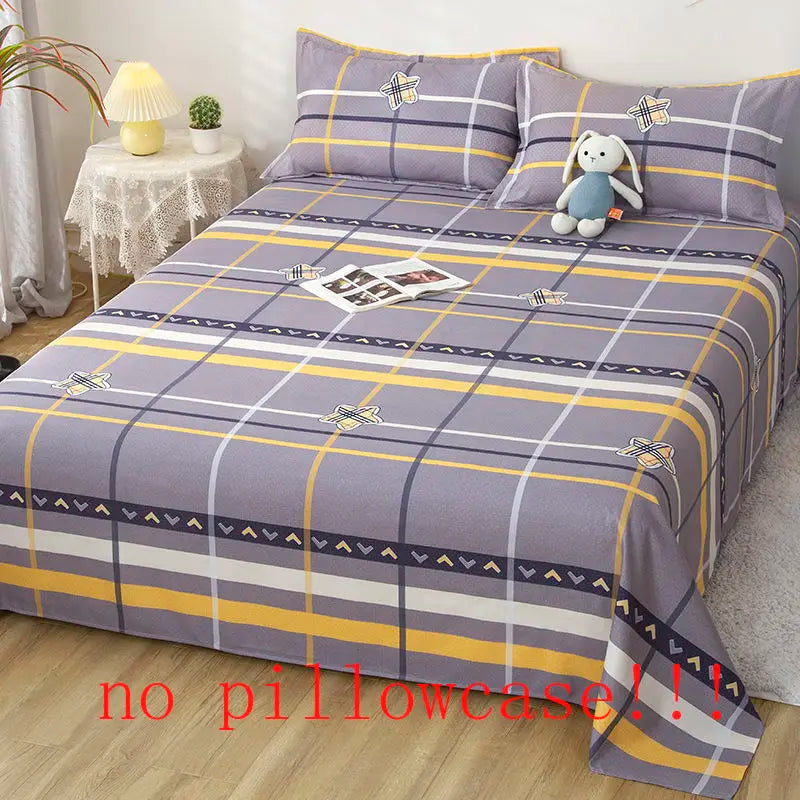 Bed Sheets Four Season Universal Household Fashion Comfortable Breathable Washable Non-slip Bedcover Bedding Luxury Bedspread