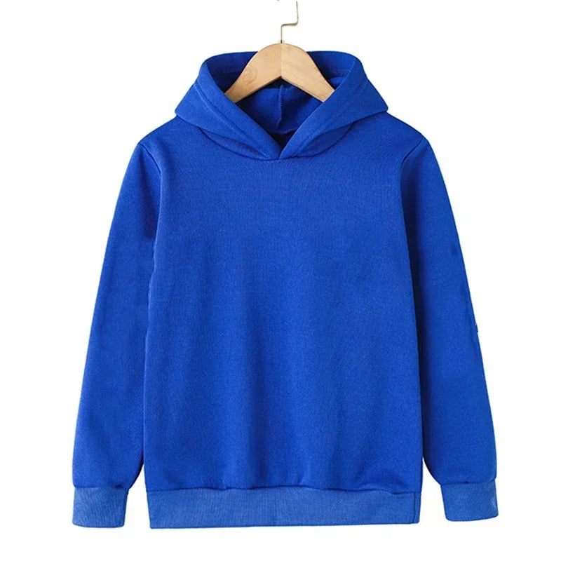 Fashion Kids Boy Hoodies Hoodies 2023 Spring Autumn Girls Casual Hoodies Sweatshirt Kids Solid Color Hoodies Sweatshirt New