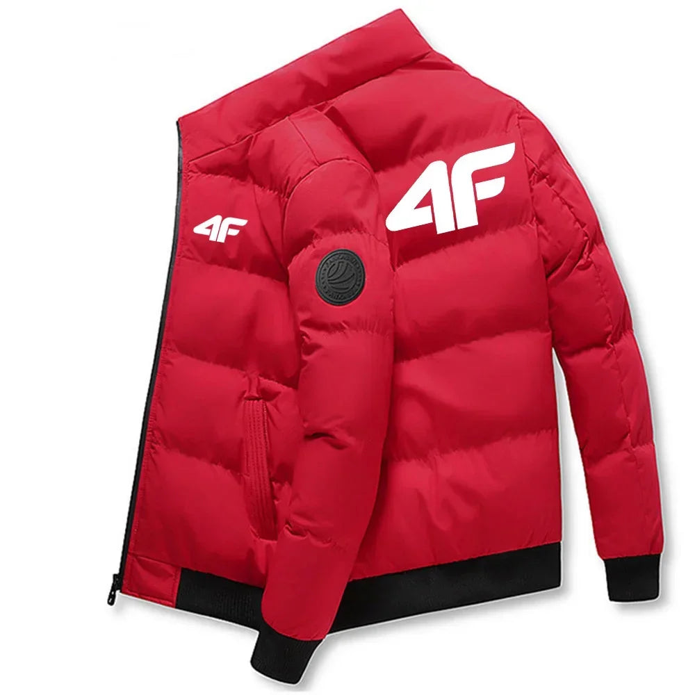 Men's winter jacket, coat, cotton coat, 2025 new style leather overcoat, cotton jacket, thick leather overcoat, men's warm windb