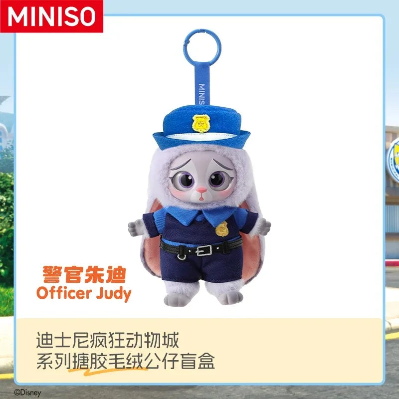 MINISO Crazy Animal City Vinyl Plush Series Blind Box Doll Handmade Doll Pendant Gift for Men and Women 2025 Summer