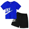 Children's Clothing Kids & Teen T-Shirt Set Summer Top + Shorts 2 Piece Set Short Sleeve Casual Fashion Boys Girls Kids Set