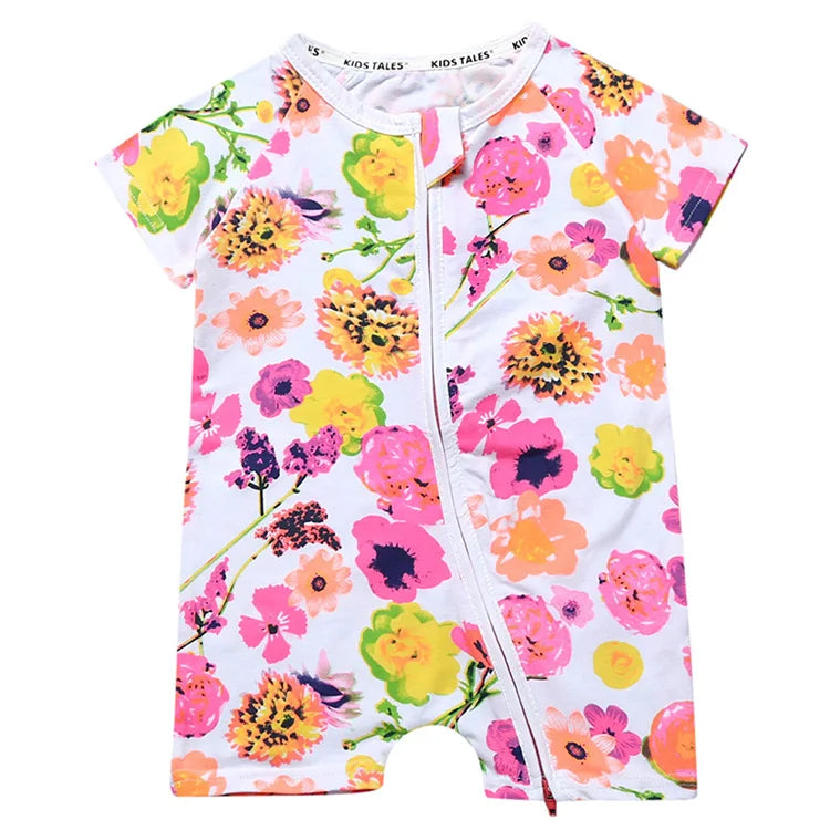 Summer Comfortabale 2025 Tollder Baby Girl Boy Romper Clothing Short Sleeve Infant Jumpsuit Bodysuit For Newborn Pajamas Onesies