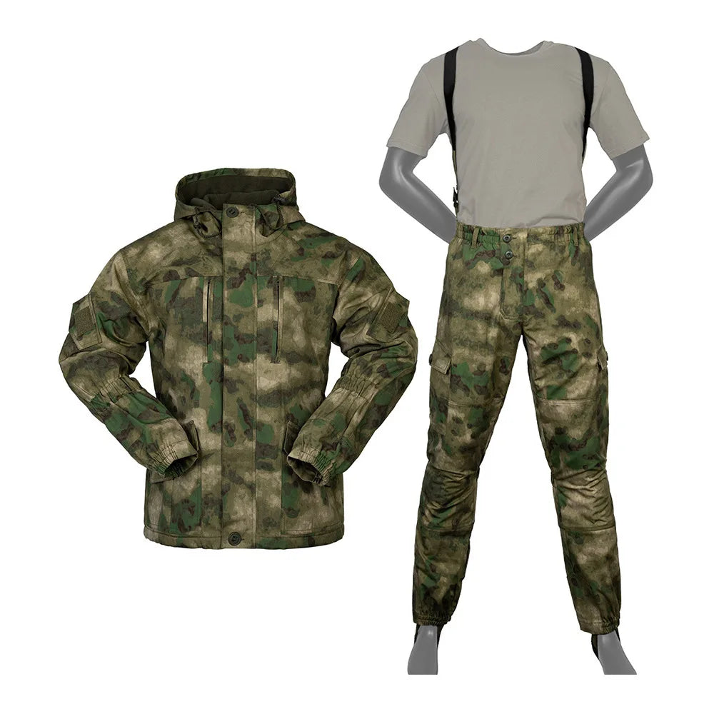Tactical Training Suit Men Spring Camouflage Uniform Water Resistant Outdoor Military Combat Set Wholesale Bulk Discount