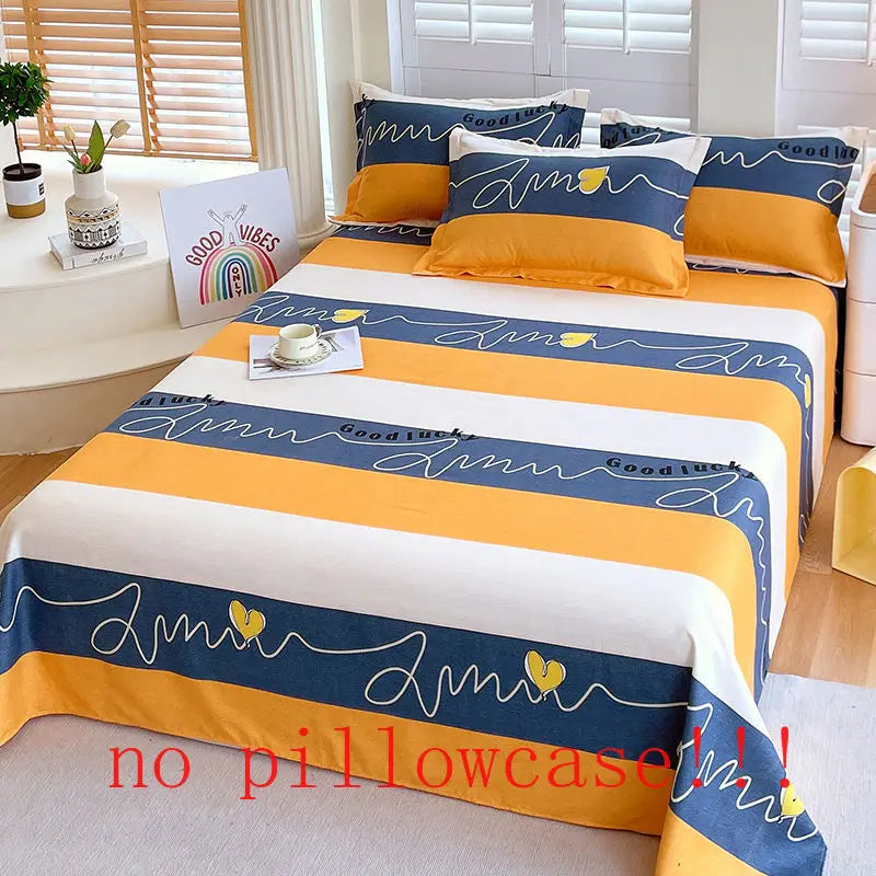 Bed Sheets Four Season Universal Household Fashion Comfortable Breathable Washable Non-slip Bedcover Bedding Luxury Bedspread