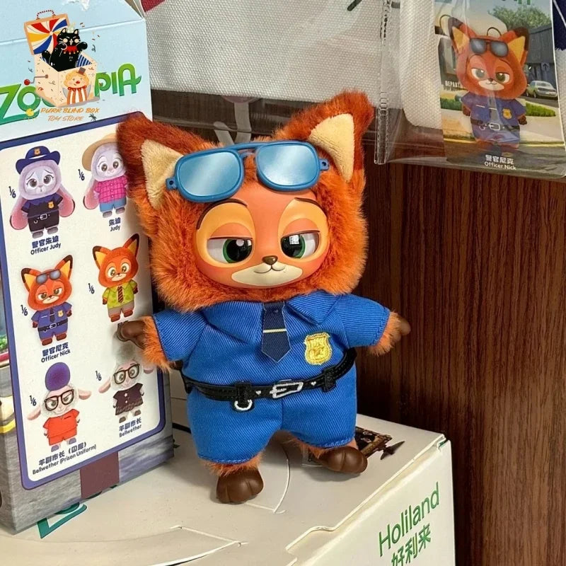 MINISO Crazy Animal City Vinyl Plush Series Blind Box Doll Handmade Doll Pendant Gift for Men and Women 2025 Summer