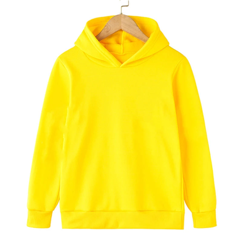 Fashion Kids Boy Hoodies Hoodies 2023 Spring Autumn Girls Casual Hoodies Sweatshirt Kids Solid Color Hoodies Sweatshirt New