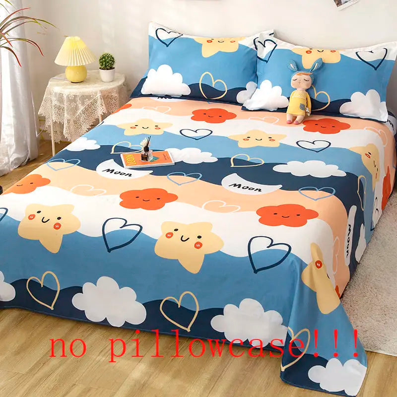 Bed Sheets Four Season Universal Household Fashion Comfortable Breathable Washable Non-slip Bedcover Bedding Luxury Bedspread