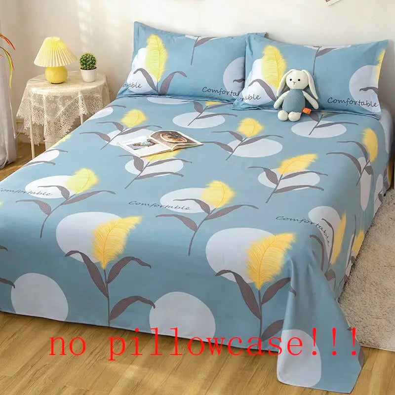 Bed Sheets Four Season Universal Household Fashion Comfortable Breathable Washable Non-slip Bedcover Bedding Luxury Bedspread