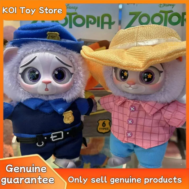 2025 NEW Genuine Zootopia Judy Rabbit Nick Fox Sheep Mystery Box Mayor Figurine Anime Toy Model Collection Blind Box Kids Gifts