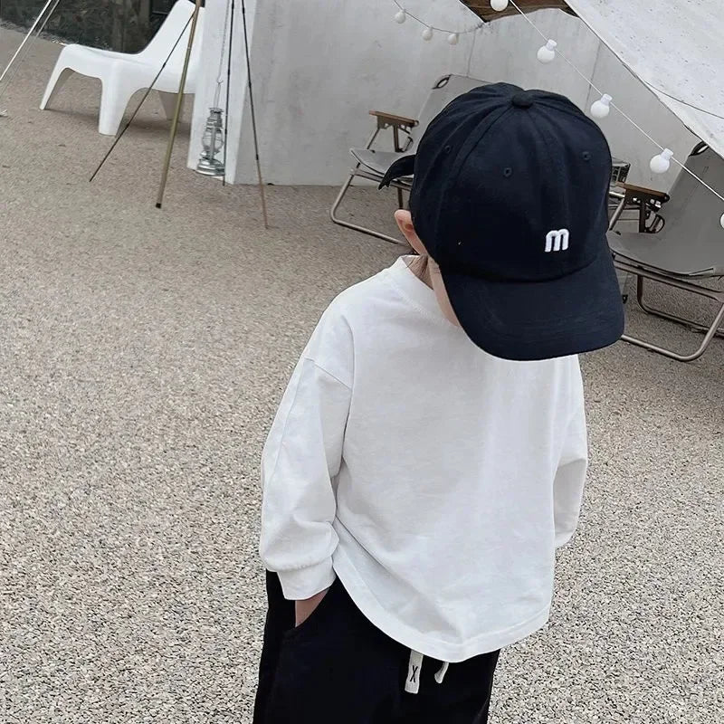 Boys T-shirt Autumn Baby Kids Tops Casual Sports Long Sleeve Clothing Sweatshirts Sports Kids Boy Girl Hoodies Toddler T-shirts