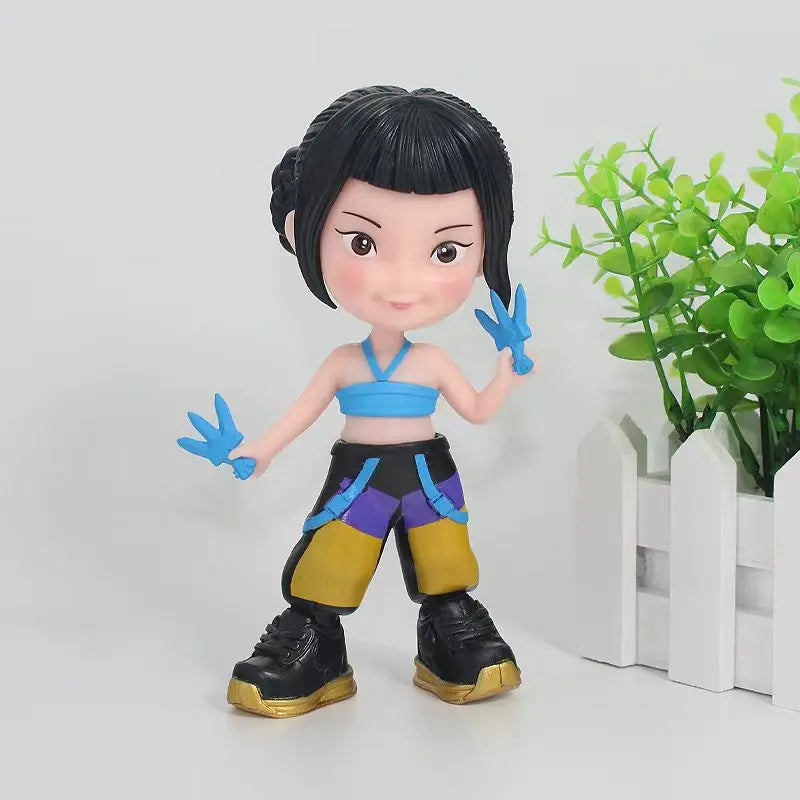 15cm Large Size Q Version Kpop Devil Hunter Rumi Zoe Mira Anime Character PVC Collectible Toys Affordable Fashion Accessories