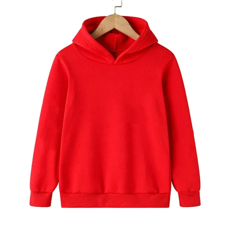 Fashion Kids Boy Hoodies Hoodies 2023 Spring Autumn Girls Casual Hoodies Sweatshirt Kids Solid Color Hoodies Sweatshirt New
