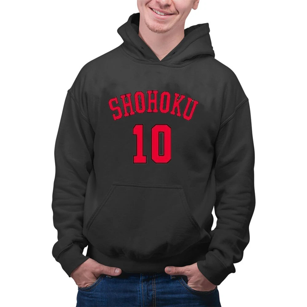 Slam Dunk Shohoku Basketball Sportswear / Warm Up Hoodie Man and Woman Hoodies Fan Gift New in Hoodies & Sweatshirts Y2k Clothes