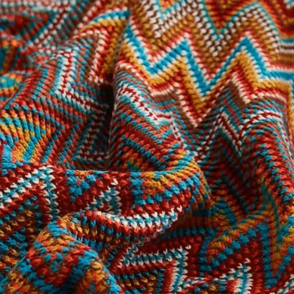Boho Bed Plaid Blanket Geometry Aztec Baja Blankets Ethnic Sofa Cover Slipcover Decor Throw Wall Hanging Tapestry Rug Cobertor
