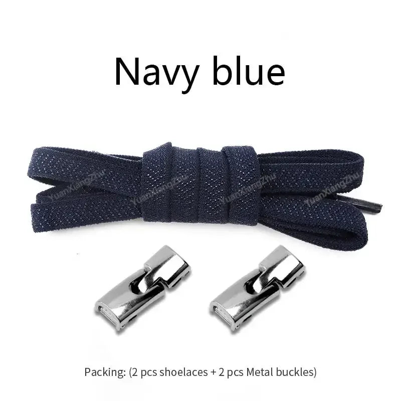 1 Pair Cross Locks Shoelaces for Sneakers Without Ties Elastic Flat Laces Kids Adult No Tie Shoelace Rubber Bands Shoe Laces