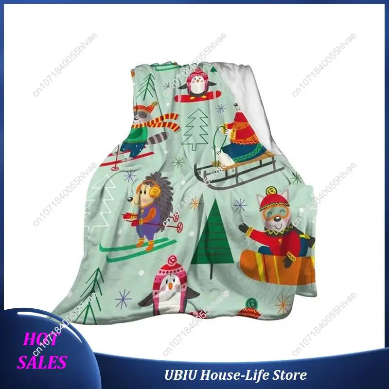 Cute Blanket Adults Gifts Blankets For Kids Bedding Decor Bed Bedroom Bedding Supplies-Best Selling