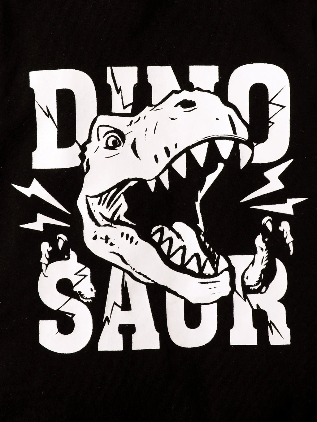 Winter 0-1 Years Old  Infant  Baby  Boys  Dinosaur  Print  Long  Sleeved  Hooded  Sweatshirt  Casual  2-Piece  Set