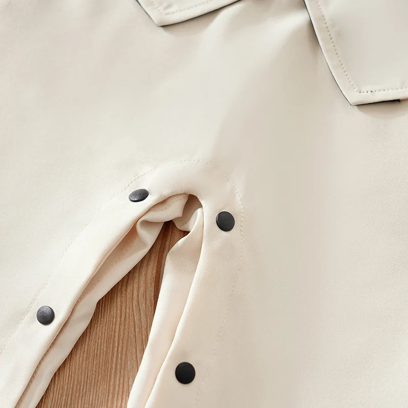 Newborn Clothes Party Gentleman Suit Comfortable Soft Boy And Girl Spring And Autumn Long Sleeved Baby Jumpsuit