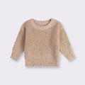 Baby Clothes Spring and Autumn Boys and Girls Baby Sweaters Knitted Round Neck Baby Pullover Top