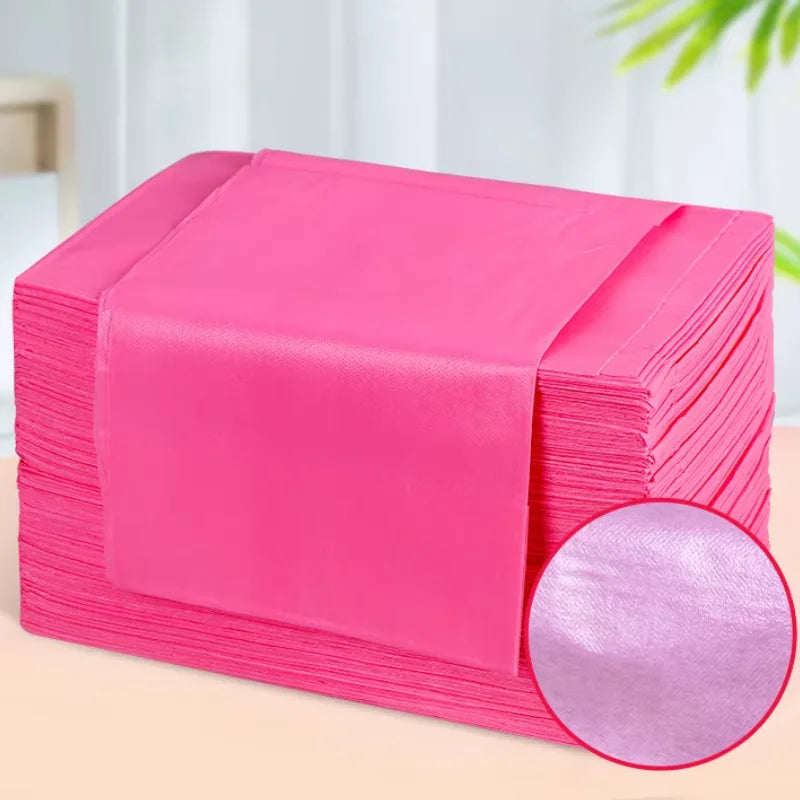 20/50Pcs Disposable Bed Sheets Beauty Salon Table Cover Non-woven Breathable 80*180cm Thickened Travel Anti-dirty Bedsheets