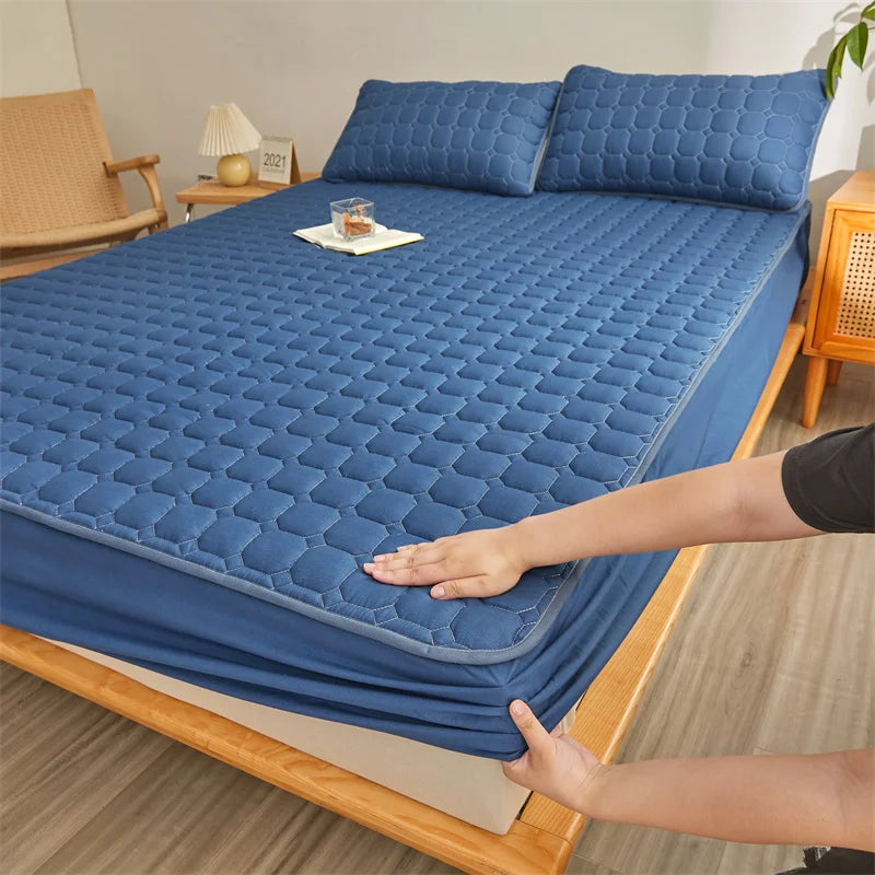 Couple bed Double bed sheets Mattress covers 2 people Bed cover Elastic Fitted Sheet 140x200 Queen  bedspread Bed Linen 150x200