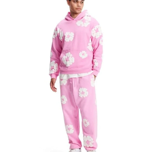 25-26 New 3D Anime Pattern Printing Adult and Children's Fashion Leisure Set