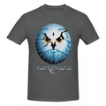 Amiga Psygnosis Owl T-Shirt for Men Cotton Oversized T Shirts Men's Tees Short O-Neck Summer Clothes Tops S-6XL