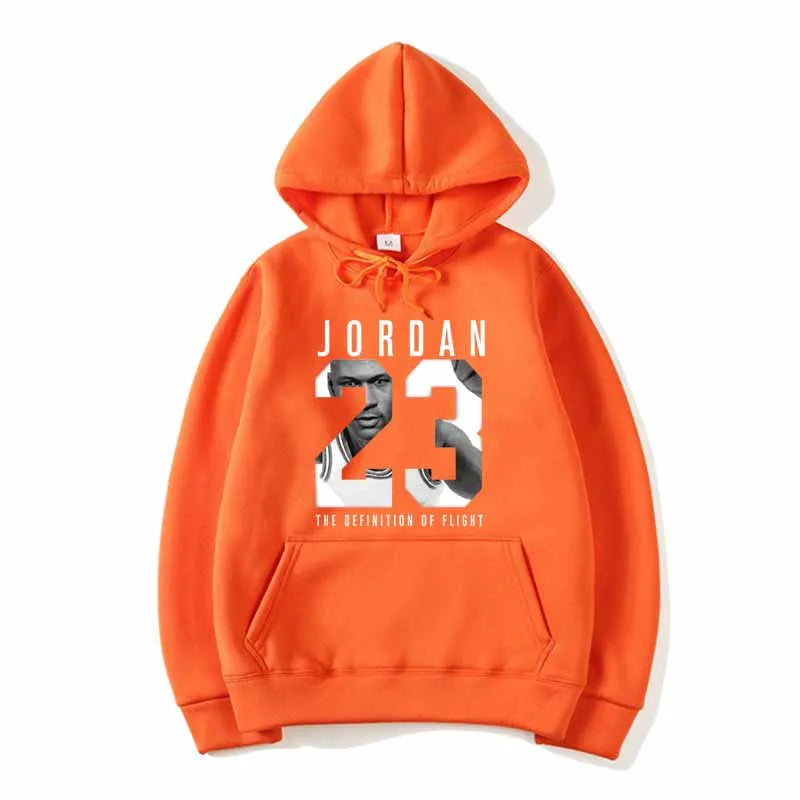 Men's Hoodies 23 Letter Printing Hoodies Mens Autumn Loose Sweatshirt Craetive Fleece Hoody Casual Hip Hop Streetwear XS-5XL