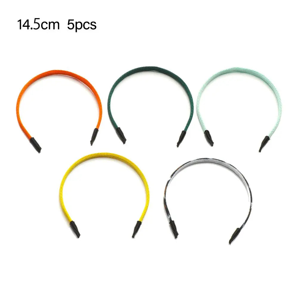 5pcs Cute 1/3 1/4 1/6 1/8 for Doll Headband Materials Doll Hair Decoration Accessories DIY Doll Head Band Parts Doll Girl Gift