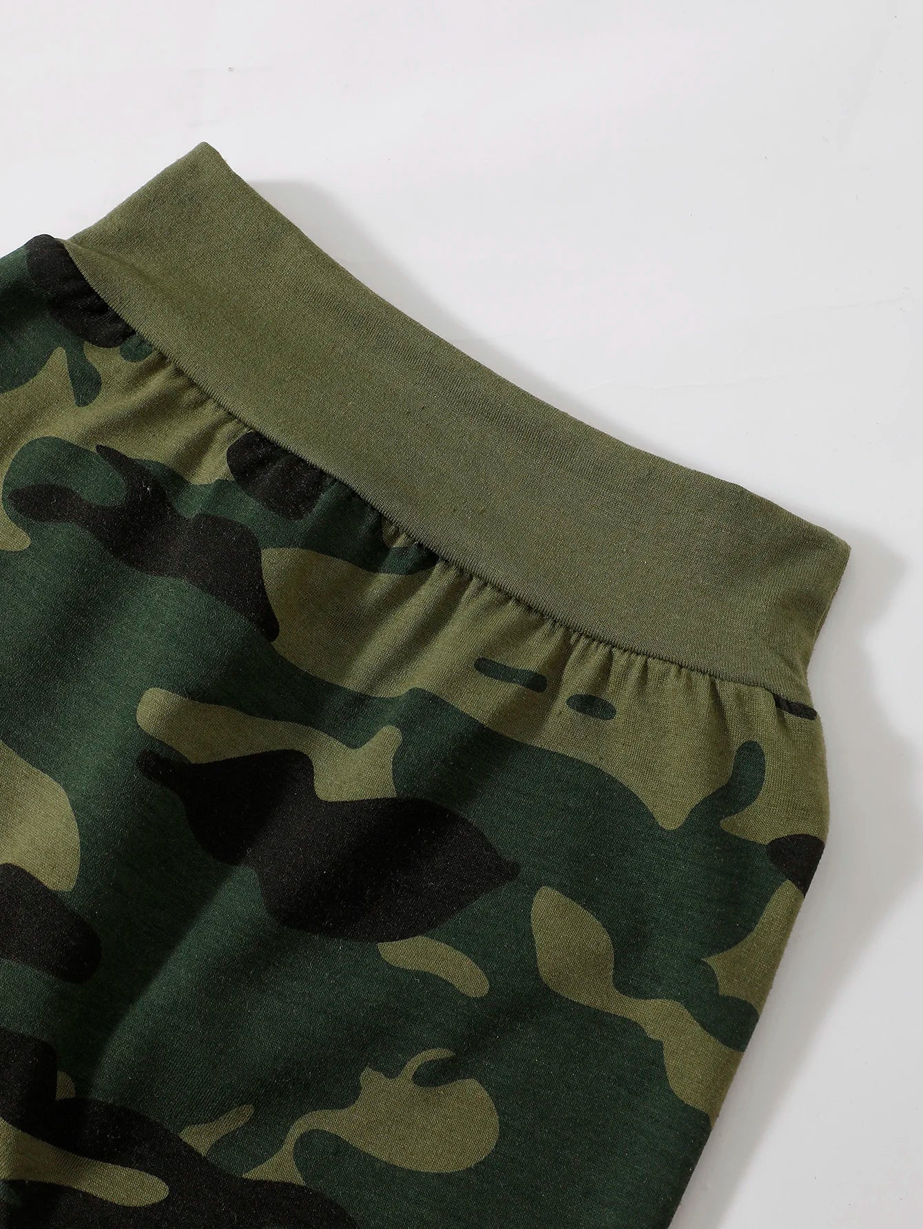 0-24 Month Baby Boy Set Hoodies Long sleeved Letter Top+Camouflage Pants2PcsCool Boy Spring and Autumn Sports and Leisure Set