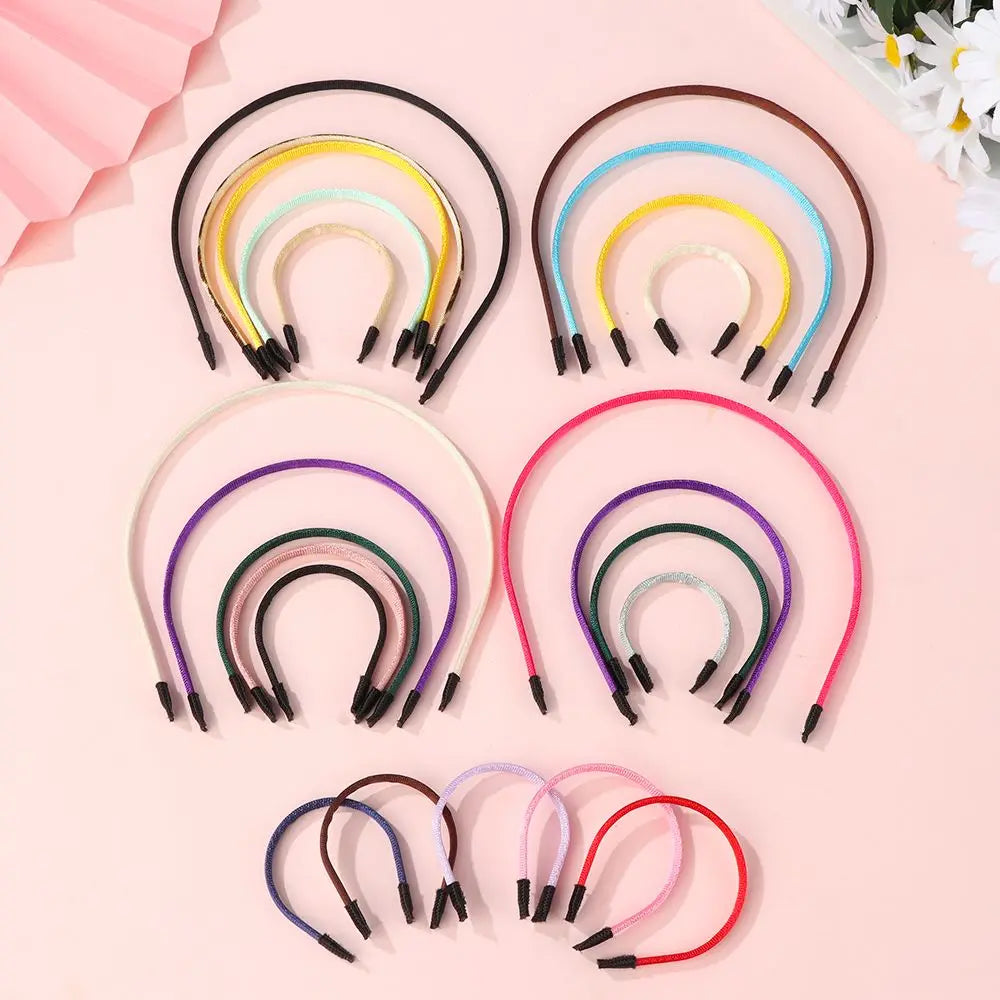 5pcs Cute 1/3 1/4 1/6 1/8 for Doll Headband Materials Doll Hair Decoration Accessories DIY Doll Head Band Parts Doll Girl Gift