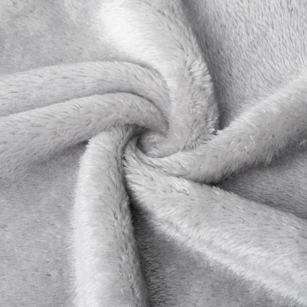 Flannel Wearable Blanket Shawl with Sleeves Comfy Cape Blanket Cover Cloak Sweater Poncho Throw with Buttons for Sofa Vehicle