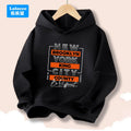 New York Letter Graphic Print Hoodies for Boy Girl Long Sleeve Retro Pullover Sweatshirt Teens Autumn Fashion Tops ZMNY1