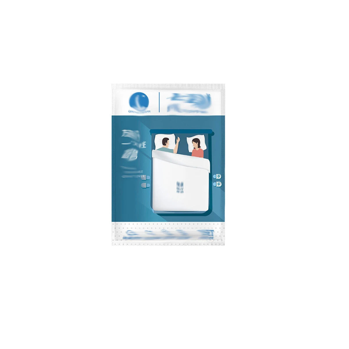 Pure Cotton Disposable Bed Sheets Set For Travel Anti-Dirty Waterproof Portable Non-Woven Single Bedsheet Quilt Pillow Covers