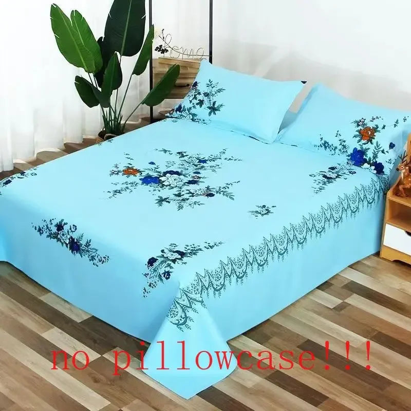 Bed Sheets Thicker Vintage Floral Household Dormitory Bedding Skin-friendly Luxury Modern Bedspread Mattress Queen King Size Ins