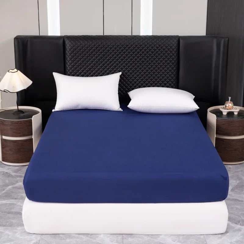 4pcs Sheet Set,Top Sheet +Fitted Sheet+Pillowcase,For US Twin/Queen/King Bed,Soft Solid Microfiber Home Bed Linens Drop Shipping