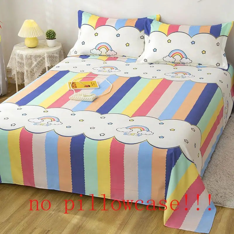 Bed Sheets Four Season Universal Household Fashion Comfortable Breathable Washable Non-slip Bedcover Bedding Luxury Bedspread