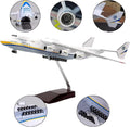 1/200 Scale Model 42CM Antonov AN-225 Mriya Transport Aircraft Souvenir Airplane Resin Simulation Replica Enthusiast Display