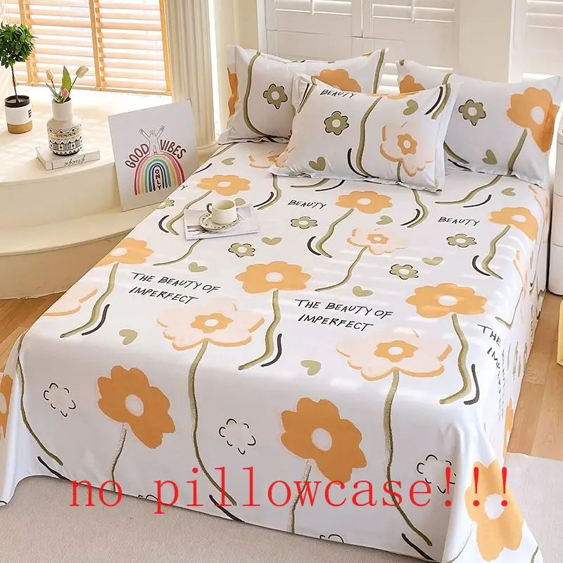 Bed Sheets Four Season Universal Household Fashion Comfortable Breathable Washable Non-slip Bedcover Bedding Luxury Bedspread