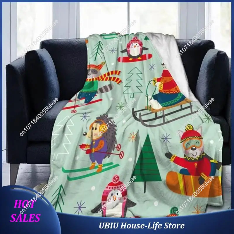 Cute Blanket Adults Gifts Blankets For Kids Bedding Decor Bed Bedroom Bedding Supplies-Best Selling