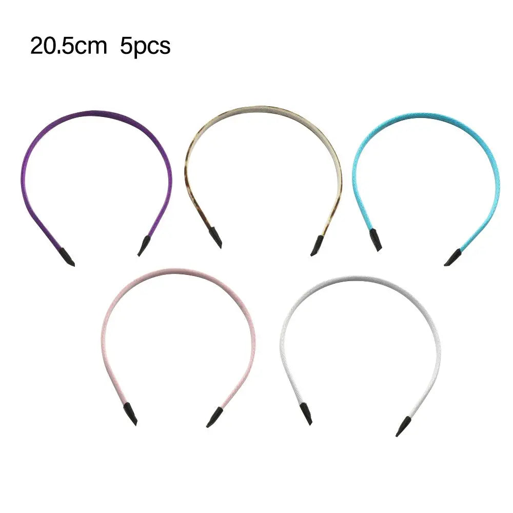 5pcs Cute 1/3 1/4 1/6 1/8 for Doll Headband Materials Doll Hair Decoration Accessories DIY Doll Head Band Parts Doll Girl Gift