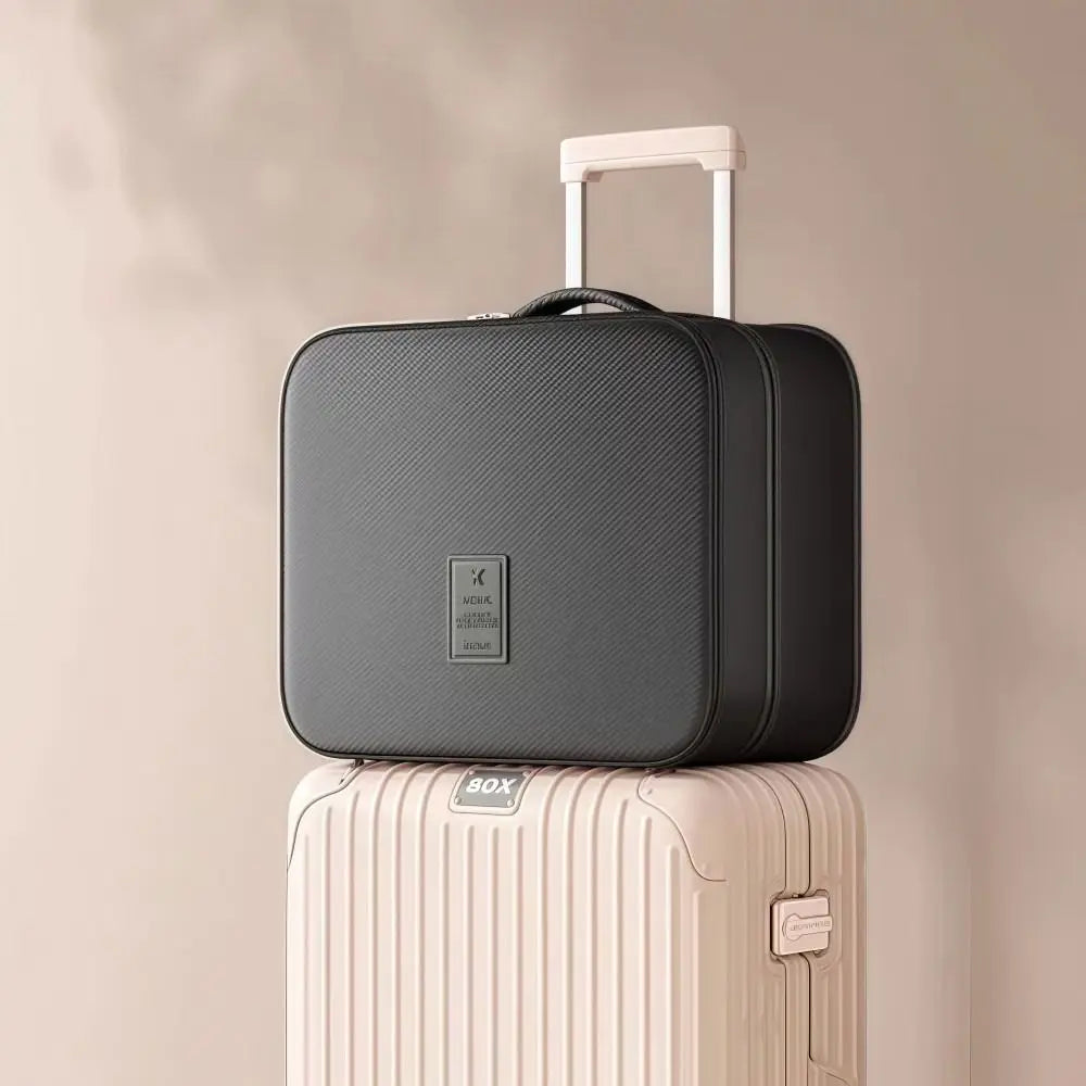 Upgraded Multi-layer Travel Shoe Bag Waterproof Sturdy Sneakers Storage Bag Zipper Portable Storage Box Store 4 Pairs of Shoes